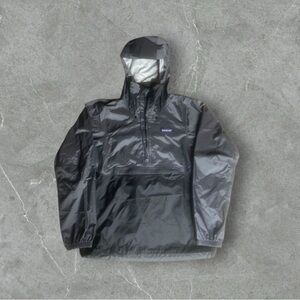 Patagonia Jacket Mens XXS Black Hooded H2NO‎ Windbreaker Shadow Waterproof Hoody